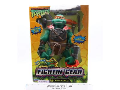 Fightin' Gear Michelangelo 12" TMNT Teenage Mutant Ninja Turtles NEW SEALED
