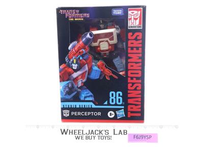 Perceptor 86-11 Transformers Studio Series 2022 Hasbro Action Figure NEW SEALED
