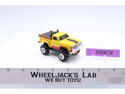 Dodge Warlock 4x4 Truck Yellow Schaper STOMPER 1980's Vintage WORKS