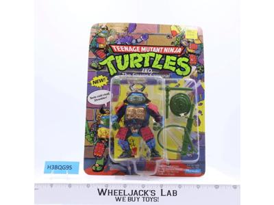 Leo the Sewer Samurai Teenage Mutant Ninja Turtles TMNT 1990 NEW MOSC Unpunched