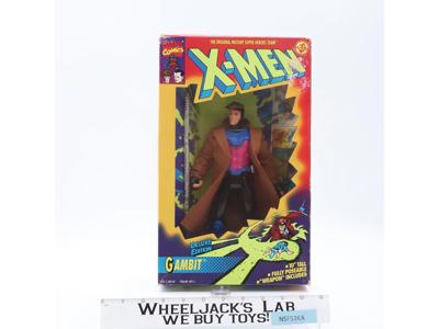 Gambit Deluxe Edition Marvel Comics 1994 Toybiz 10" Figure NEW MIB