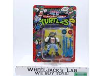 Classic Rocker Leo Rock'n Rollin' TMNT 1991 Playmates Vintage UNPUNCHED MOSC