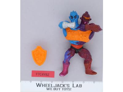 Two Bad ROUND BACK 100% Complete He-Man Masters of the Universe MOTU 1985 Mattel