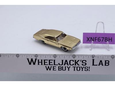 Aurora Cigar Box Gold Chrome CHARGER  #6154 Vintage Car USA 1960s