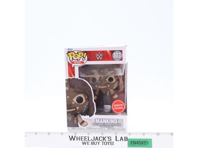 #103 Mankind Mick Foley WWE Wrestling GameStop Exclusive 2021 Funko Pop! NEW
