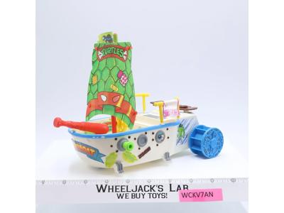 Leo's Jolly Turtle Tubboat TMNT 1991 Playmates Vehicle