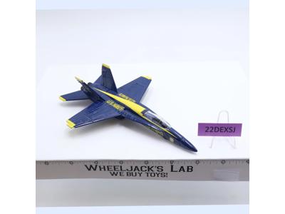 ERTL Blue Angels US Navy McDonnell Douglas F-18 1989 Die-Cast 8" Fighter Plane