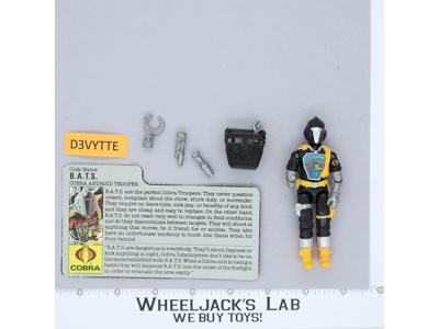 B.A.T.S. V1 100% Complete G.I. Joe 1986 Hasbro Vintage Action Figure