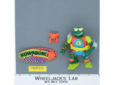 Sewer Surfer Mike 100% Complete Teenage Mutant Ninja Turtles TMNT Playmates 1990