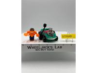 Rat Fink Rad Rods Gearhead w/ Beach Bomber COMPLETE 1990 Kenner Ed Roth WORKS