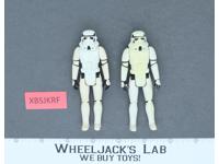 Lot of 2 Star Wars Imperial Stormtroopers 1980s Kenner Vintage Action Figures