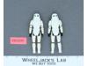 Lot of 2 Star Wars Imperial Stormtroopers 1980s Kenner Vintage Action Figures
