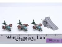 Triax Army VTOLs w/Flight Jump 100% Mega Force 1989 Kenner Action Figure Vehicle