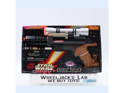 Naboo Pistol Super Soaker Water Gun Star Wars Episode I Larami NEW MIB