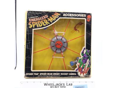 Energized Spider-man Accessories Set Complete Unused W Instructions 1978 Remco