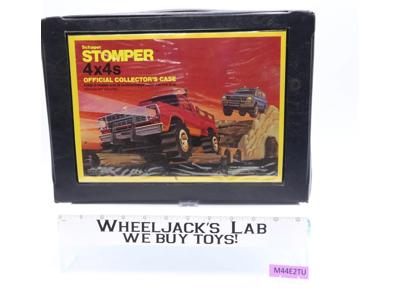 Stompers 4x4 Official Collector's Case w/ STICKERS 1981 Schaper Vintage Black