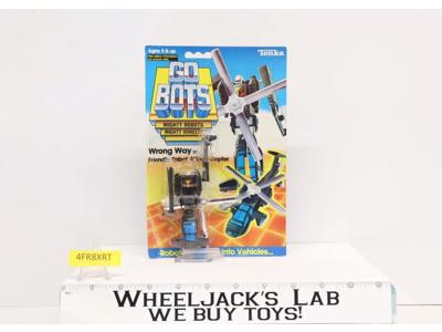 Wrong Way Friendly Robot Attack Copter Gobots 1984 Tonka Action Figure NEW MOSC