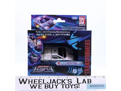 Diaclone Clampdown Transformers Legacy Velocitron Speedia 500 Collection MISB