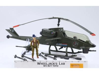Dragonfly Assault Copter W/ Wild Bill 100% Complete GI Joe 1983 Vintage Vehicle