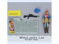 Zandar V1 100% Complete G.I. Joe 1986 Hasbro Vintage Action Figure