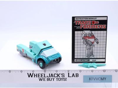 Kup 100% Complete 1986 Vintage G1 Hasbro Transformers Action Figure