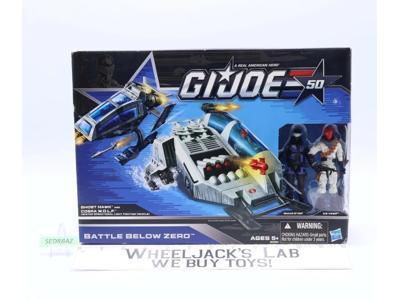 Battle Below Zero Set Ghost Hawk GI Joe 50th Anniv. 2014 Hasbro NEW MISB SEALED