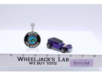 The Demon Spectraflame Purple 1970 Hot Wheels Mattel Vintage Redline RL w Button