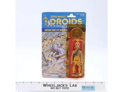Kez Iban W/Coin 12 Back Star Wars Droids 1985 Kenner Figure NEW SEALED MOSC