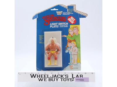 Hulk Hogan WWF Wrestling Superstars Light Switch Plate Titan Sports NEW SEALED