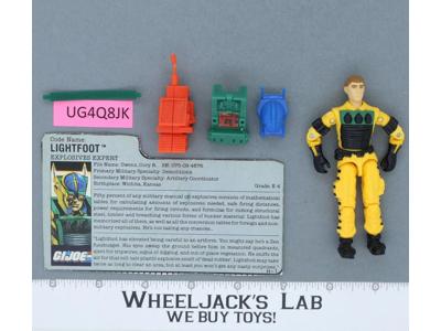 Lightfoot V1 100% Complete G.I. Joe 1988 Hasbro Vintage Action Figure