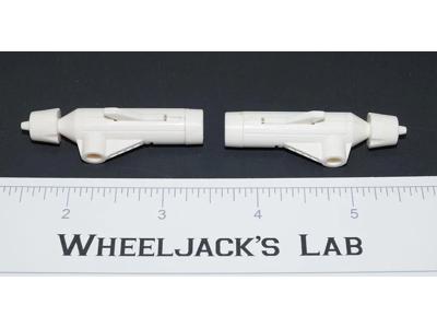 Tracks Missile Rocket Launchers Pair Vintage G1 Transformers 1985 Action Figure