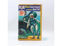 Official Space Capsule, Suit & Record W/Box Sears Exclusive Hasbro 1966 Vintage