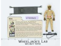 Doc V1 RED CARD BACK 100% Complete G.I. Joe 1983 Hasbro Vintage Action Figure