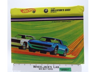 24 Car Collector's Carry Case W/ Trays 1967 Matchbox Vintage Storage Case