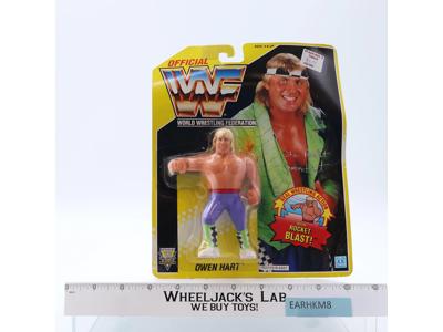 Owen Hart Series 7 WWF Wrestling 1993 Hasbro Action Figure NEW MOSC SEALED