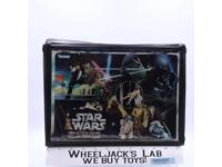 Star Wars Vinyl Collector's Case W/Insert & STICKERS 1977 Kenner Carry Case