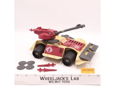 Cobra Rage 100% Complete GI Joe 1989 Hasbro Vintage Action Figure Vehicle