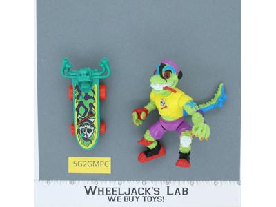 Mondo Gecko 100% Complete Teenage Mutant Ninja Turtle TMNT Playmates 1990