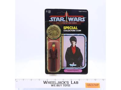 Imperial Dignitary W/Coin 92 Back Star Wars POTF 1984 Kenner NEW MOSC SEALED
