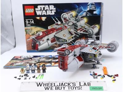 #7964 Republic Frigate W/ Box & Instructions Lego 2011 Star Wars