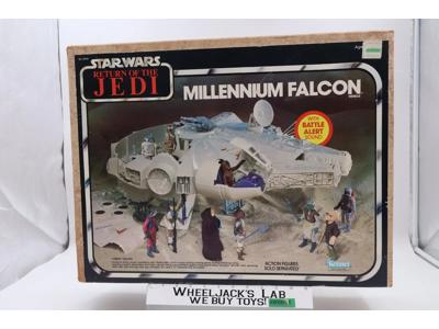 Millennium Falcon 100% Complete W/ Box WORKS Star Wars 1979 Kenner Vintage