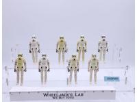 Lot of 8 Star Wars Imperial Stormtroopers 1980s Kenner Vintage Action Figures
