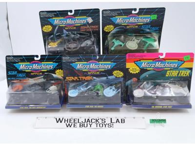 Lot of 5 Star Trek Sets Micro Machines Space 1990s Galoob NEW SEALED