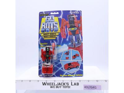 Spoiler Enemy Robot Sports Car Gobots 1984 Tonka Action Figure NEW MOSC SEALED