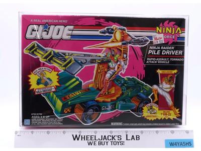 Ninja Raider Pile Driver GI Joe Ninja Force 1992 Hasbro Vehicle NEW MISB SEALED