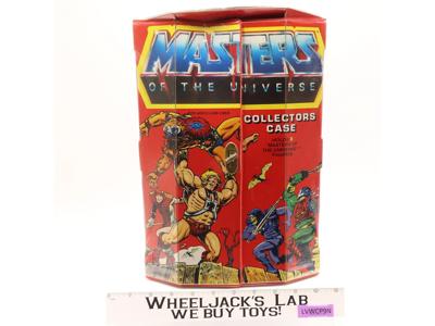 Action Figure Collectors Case 1984 MOTU Mattel Masters of the Universe