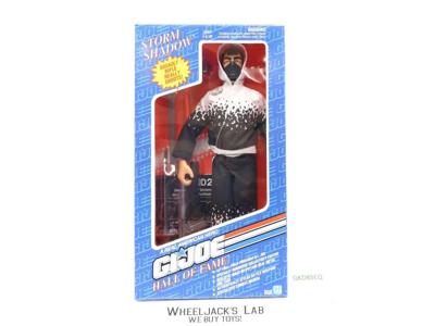 Storm Shadow GI Joe 12" Hall of Fame MISB 1992 Action Figure