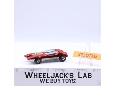 Splittin' Image Red Spectraflame 1968 Redline Hot Wheels Mattel Vintage RL NICE!