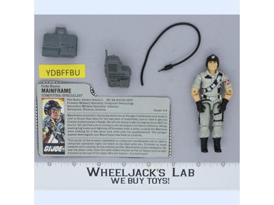 Mainframe V1 100% Complete G.I. Joe 1986 Hasbro Vintage Action Figure