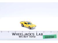 Mustang Stocker Yellow w/Blue/Red Stripes Hot Wheels 1974 1975 Vtg Redline RL HK